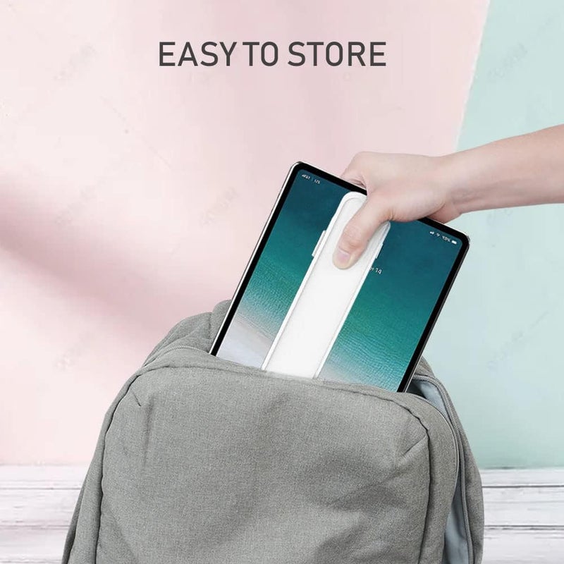 SIXFU Pencil Case for Apple Pencil Pro/ 2nd Generation/ 1st Generation/USB-C Pencil, Storage Case Design for Apple Pencil Tips Stylus iPad Pencil Accessories(White+Dark Gray) - Image 5